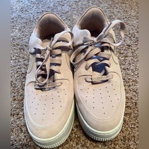 Nike AF-1 Women’s Suede Shoes Size 12